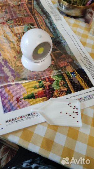 Сборка алмазной мозайки