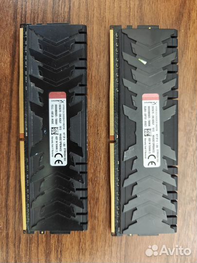 Оперативная память ddr4 16gb 2х8gb