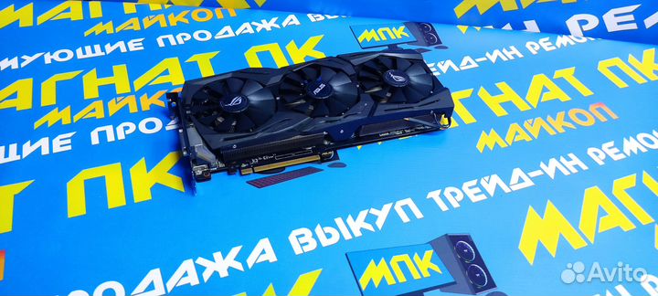 Видеокарта asus AMD Radeon RX 480 8GB strix OC