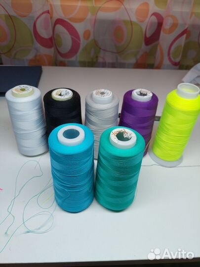 Нитки швейные