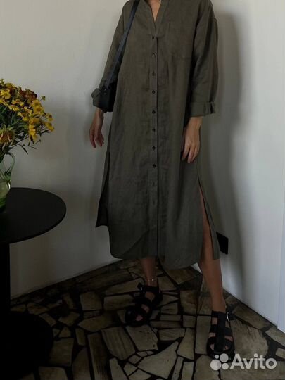 Платье женское летнее Лен 44/50