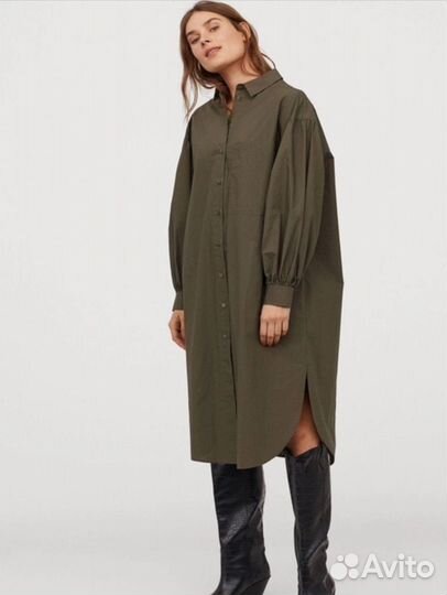 Платье-рубашка hm