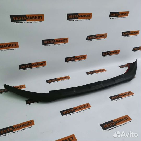 Юбка переднего бампера Веста
