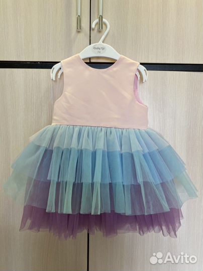 Нарядное платье для девочки 92 размер