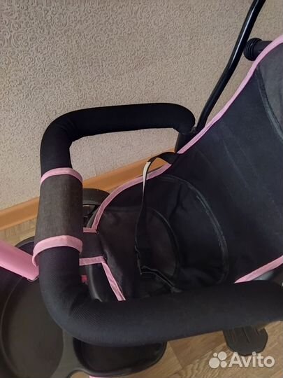 Детский трехколесный велосипед коляска