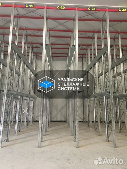 Стеллажи паллетные Фронтальные стеллажи