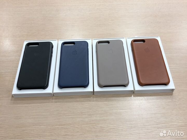 Оригинальный Leather Case iPhone 7 Plus 8 Plus