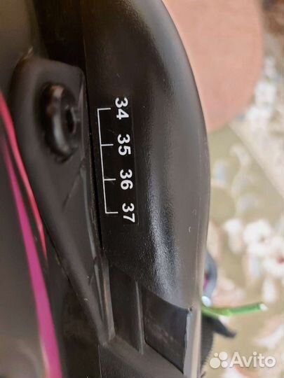 Роликовые коньки раздвижные 34-37 и защита