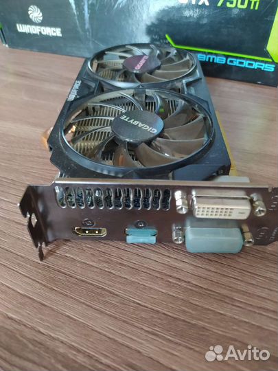 Видеокарта gtx 750ti 2gb