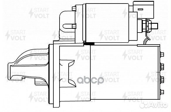 Стартер LSt 0805 startvolt