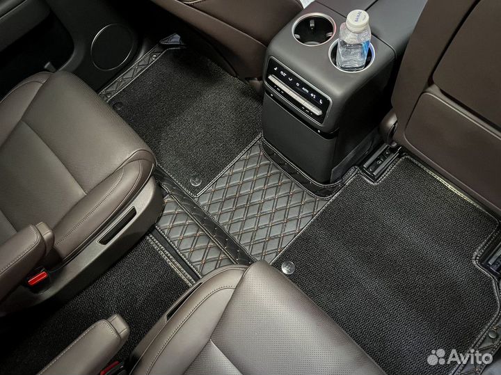 3D коврики из экокожи не Китай 3Д