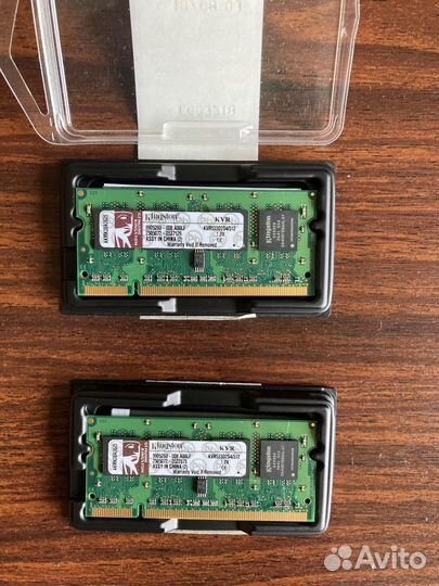 Оперативная память DDR2 Kingston KVR533D2S4/512