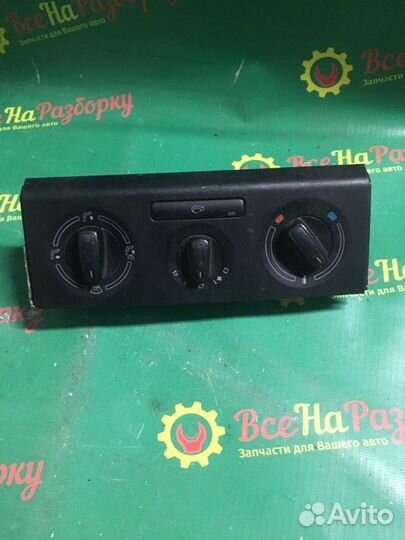 Блок управления печкой Skoda Fabia 2