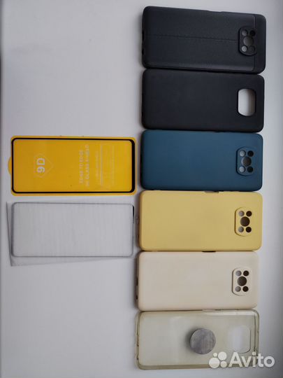 Чехлы и защитные стекла на poco X3 Pro