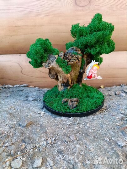 Настоящий мох. Оригинальные подарки