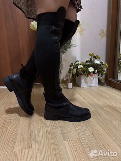 Сапоги женские натуральная кожа