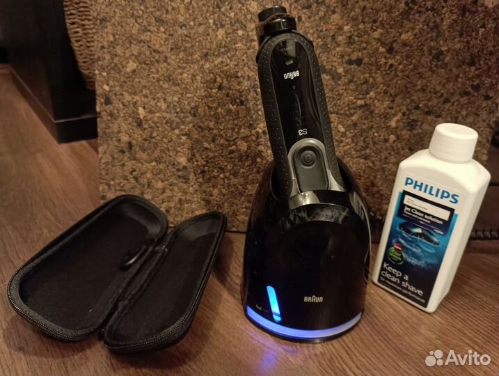 Бритва электрическая Braun S3 3090cc + очистка