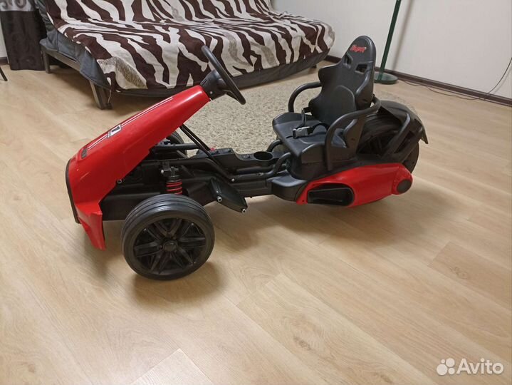 Детский электромобиль Go Kart Red