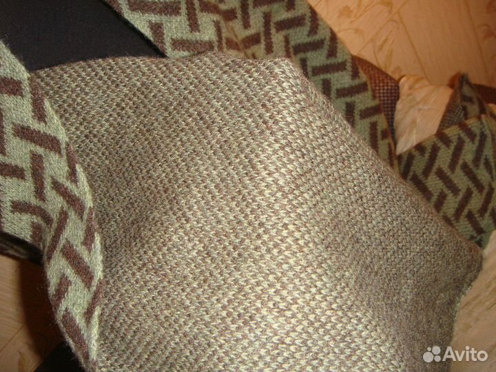 Nordstrom шарф кашемир теплый зеленый оригинал