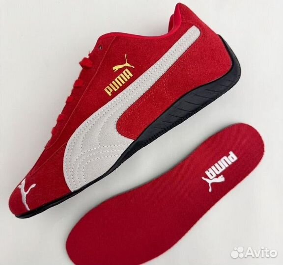 Кеды Puma Speedcat Red and Black женские