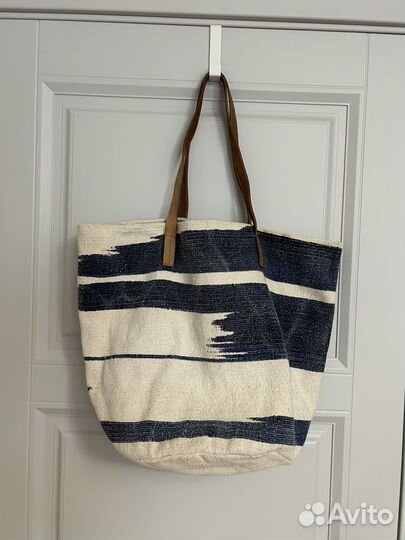 Сумка шоппер пляжная oysho