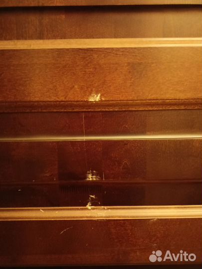 Дверь из массива ольхи 800х200