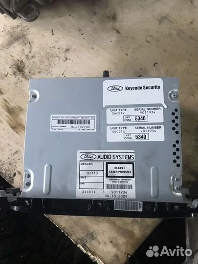 Штатная магнитола Ford VP6M2F18C821AG