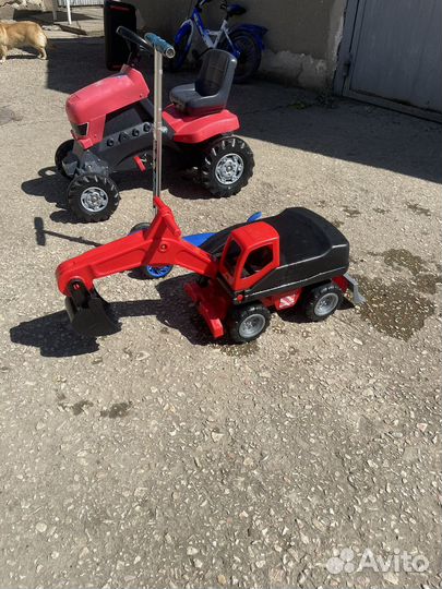 Экскаватор детский