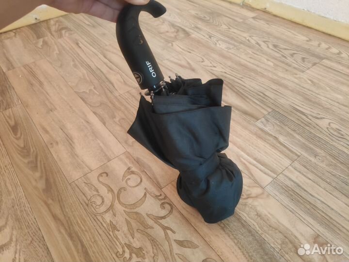 Зонт автомат черный