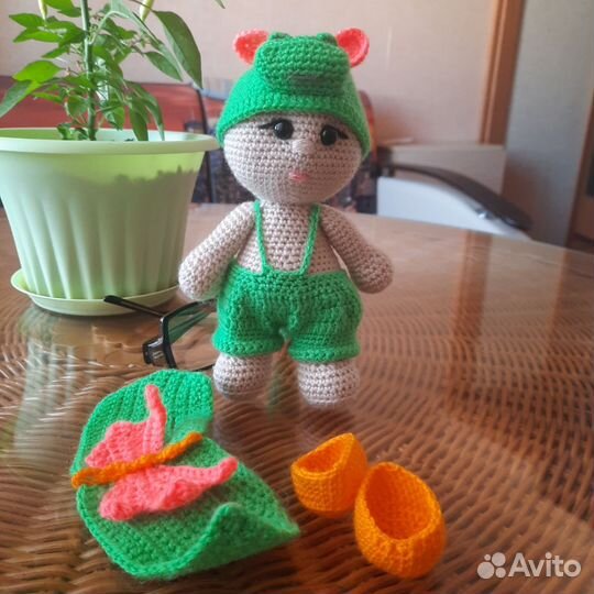 Кукла пупс мягкая игрушка