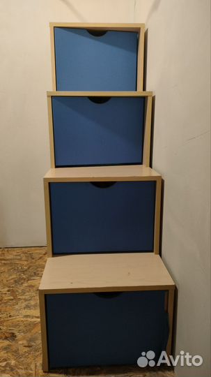 Детская кровать чердак со столом и шкафом бу