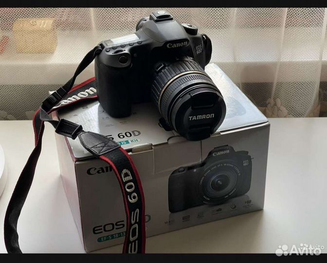 Зеркальный фотоаппарат canon 60d