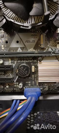 I3 8100+asus prime b360m-k