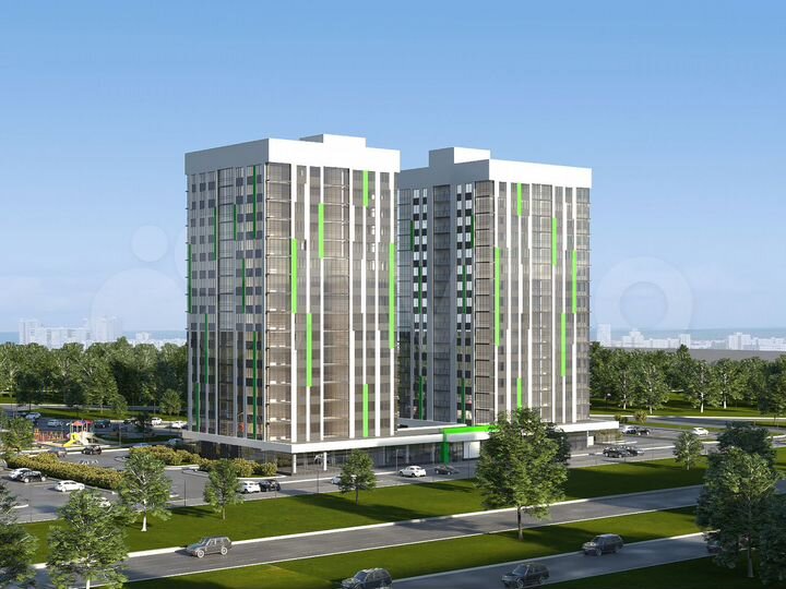 3-к. квартира, 79,4 м², 8/16 эт.