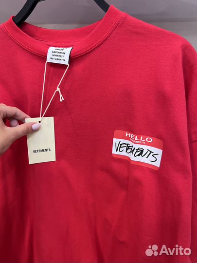 Футболка vetements