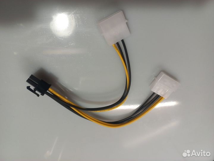Переходник питания Molex/PCI-E 8pin видеокарт