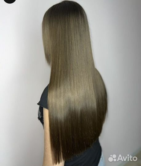 Кератиновое выпрямление и восстановление волос