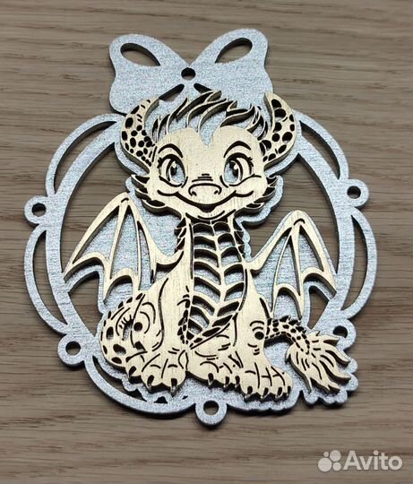 Игрушки новогодние драконы