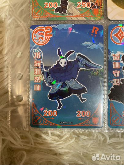 Карточки геншин импакт