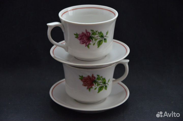 Кофейная пара Полонский фарфор