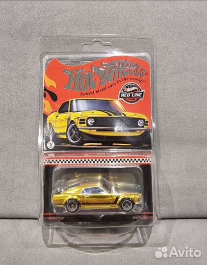 Hot Wheels RLC 1970 Ford Mustang Boss 302