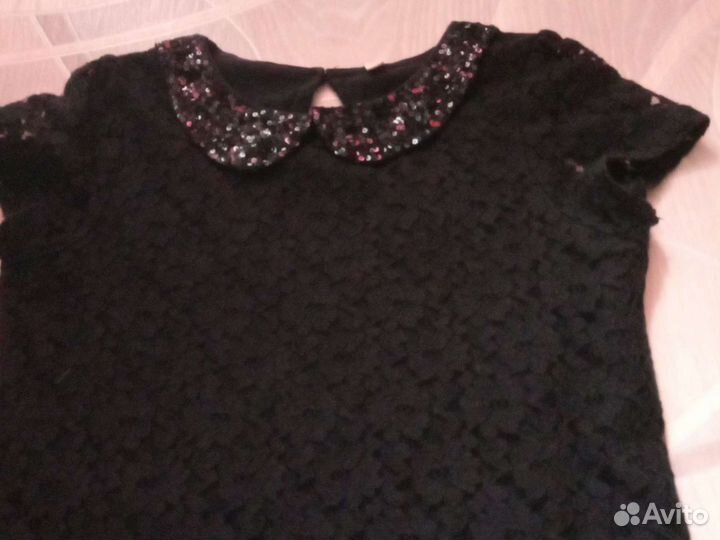 Праздничная блузка и кожаная юбка