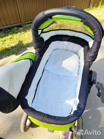 Детская коляска 3 в 1 бу