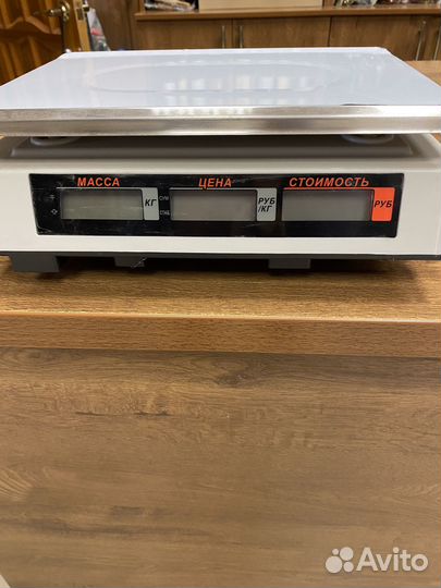 Весы торговые электронные