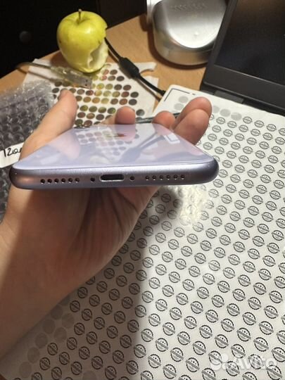 Корпус в сборе iPhone 11 purple, сост 9,6/10