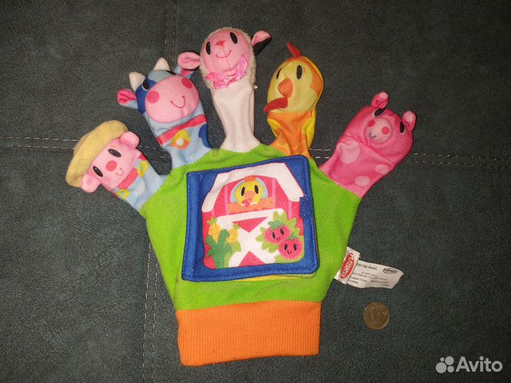 Игрушка на руку: веселая семейка