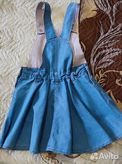Джинсовый сарафан