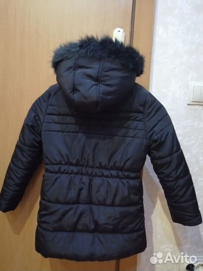 Пуховик на девочку 128 134