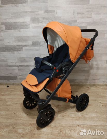 Коляска Anex 2 в 1 (экокожа под заказ)