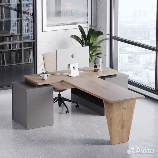 Стол Офисный Premier Grey под заказ